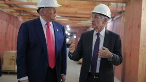 President Trump Visits Federal Reserve