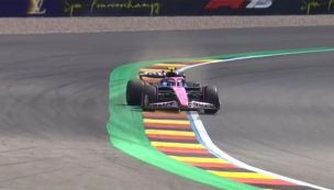 Franco Colapinto en Spa