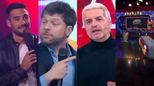 Nico Occhiato, Guido Kaczka, Ángel de Brito y Bendita