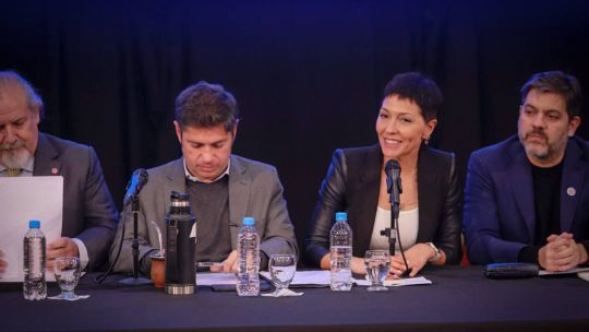 20250725 Mayra Mendoza y Axel Kicillof se mostraron juntos en Quilmes