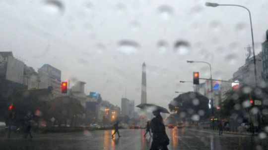 Lluvia en Buenos Aires 