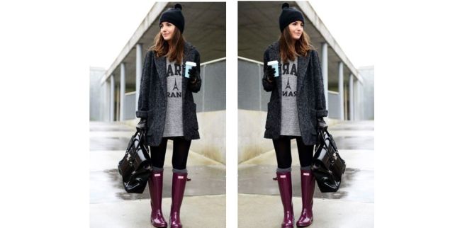 Ideas de outfit para lluvia, frío y viento