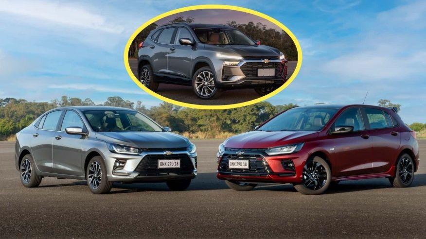 Chevrolet lanzó los nuevo Onix, Onix Plus y Tracker en la Argentina