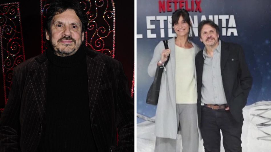 Felipe Pigna y Claudina, su futura esposa