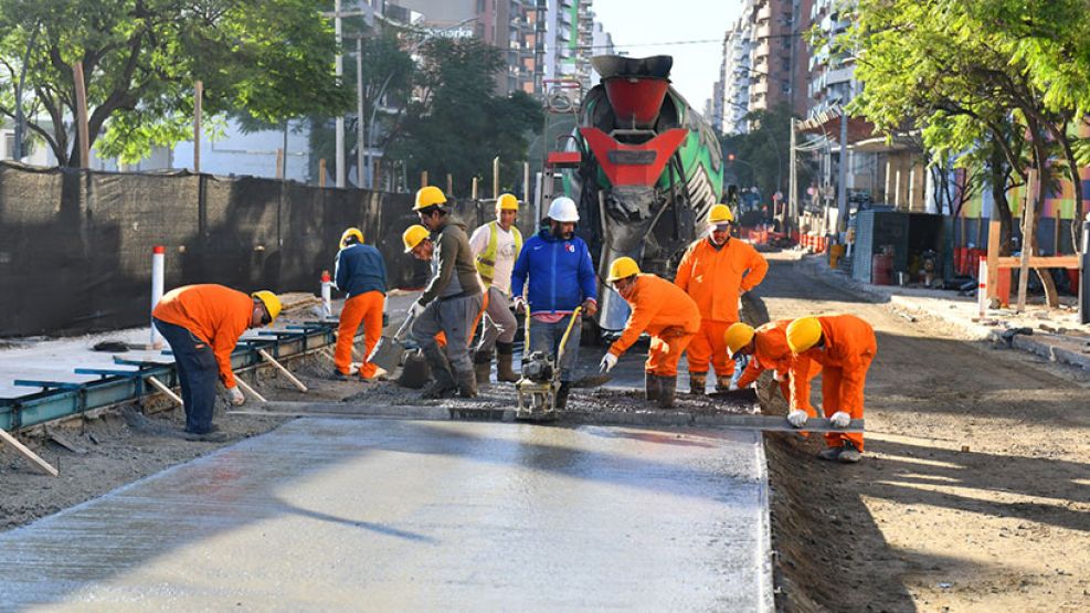 Obras en BV. San Juan - Córdoba