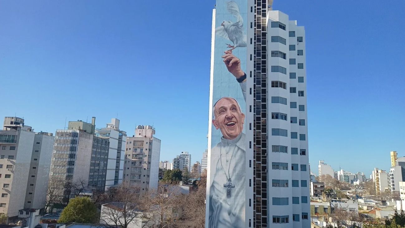 Papa Francisco Mural