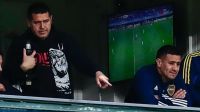 Cristian Riquelme y Juan Román