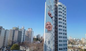 Papa Francisco Mural 1