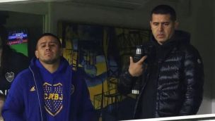 Cristian Riquelme y Juan Román Riquelme