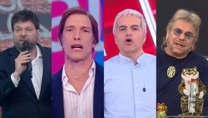 Guido Kaczka, Iván de Pineda, Ángel de Brito y Beto Casella