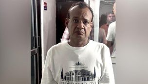 Harsh Vardhan Jain, al ser detenido en India.