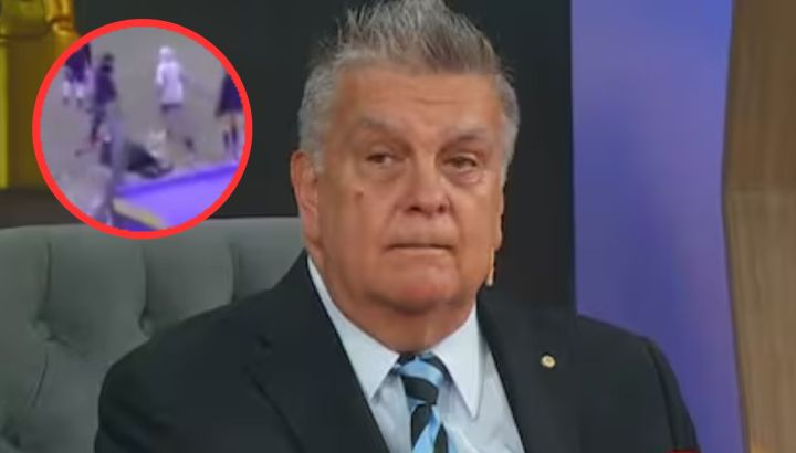 Luis Ventura fue agredido por un grupo de hinchas en medio de un partido de fútbol del ascenso