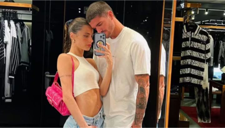 El romántico gesto de Tini Stoessel con Rodrigo De Paul en su presentación al Inter de Miami