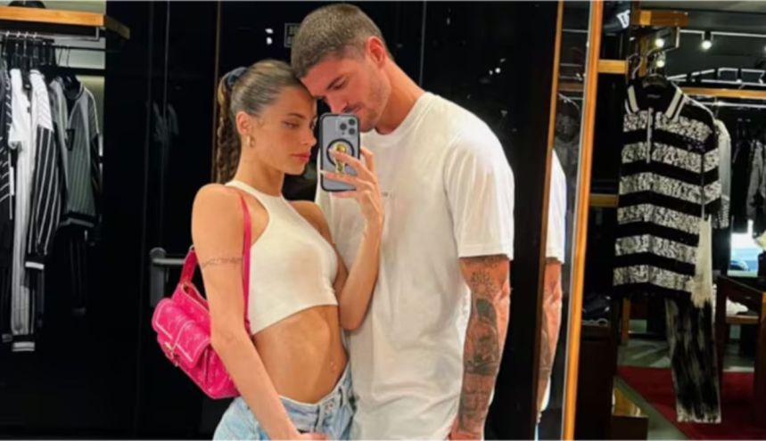 Tini Stoessel y Rodrigo De Paul 