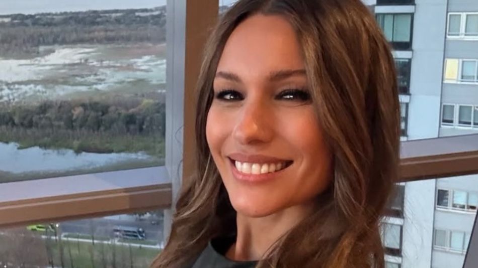 Pampita en sus vacaciones