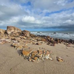 Mapa ilustrado de la "Rota das Emoções", un circuito turístico que une tres joyas del nordeste brasileño.