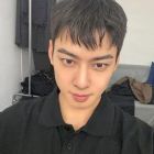 Cha Eunwoo pelo rapado antes de su alistamiento