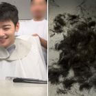 Cha Eunwoo pelo rapado antes de su alistamiento