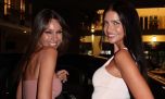 Duelo de look de Pampita y Zaira Nara: dos vestidos mermaid core con el color boom de la temporada