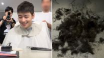 Cha Eunwoo pelo rapado antes de su alistamiento 