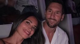Antonela Roccuzzo y Lionel Messi