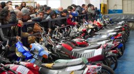 Remate de motos en Alta Gracia
