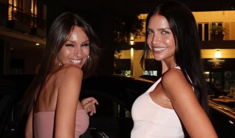 Pampita y Zaira Nara