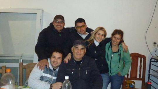El Clan Sosa durante un encuentro familiar.