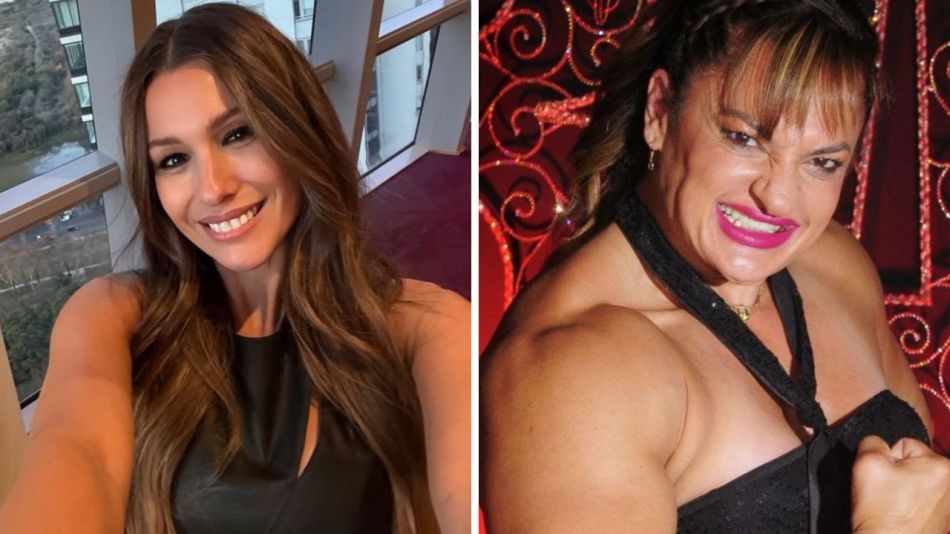 Pampita y Alejandra Locomotora Oliveras