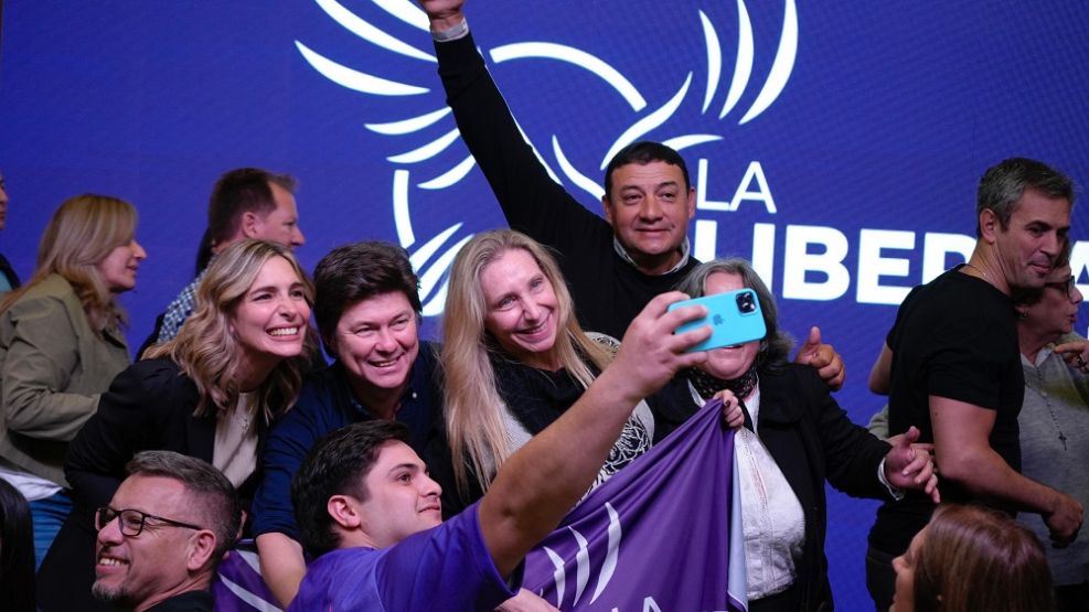 Karina Milei y Martín Menem en Corrientes