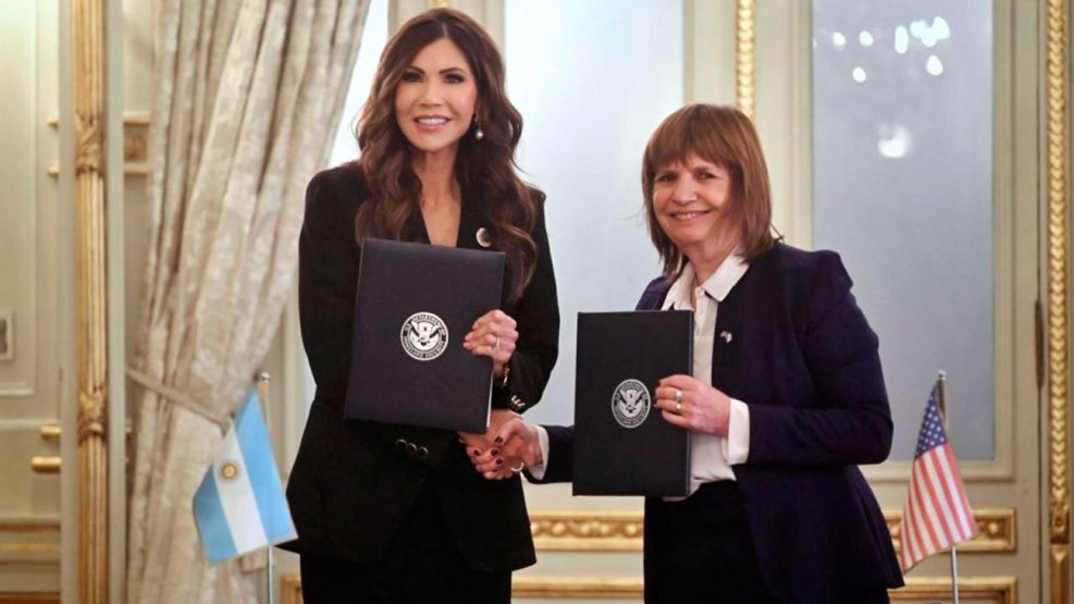 Kristi Noem y Bullrich 28072025