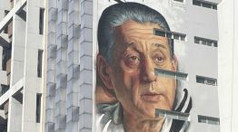 Mural de la Fundación Favaloro 