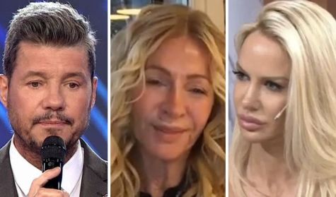 Cris Morena, Marcelo Tinelli, Luciana Salazar
