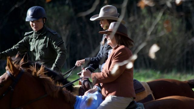 Kristi Noem y Patricia Bullrich