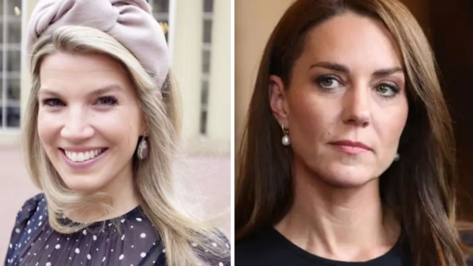Natasha Archer y Kate Middleton