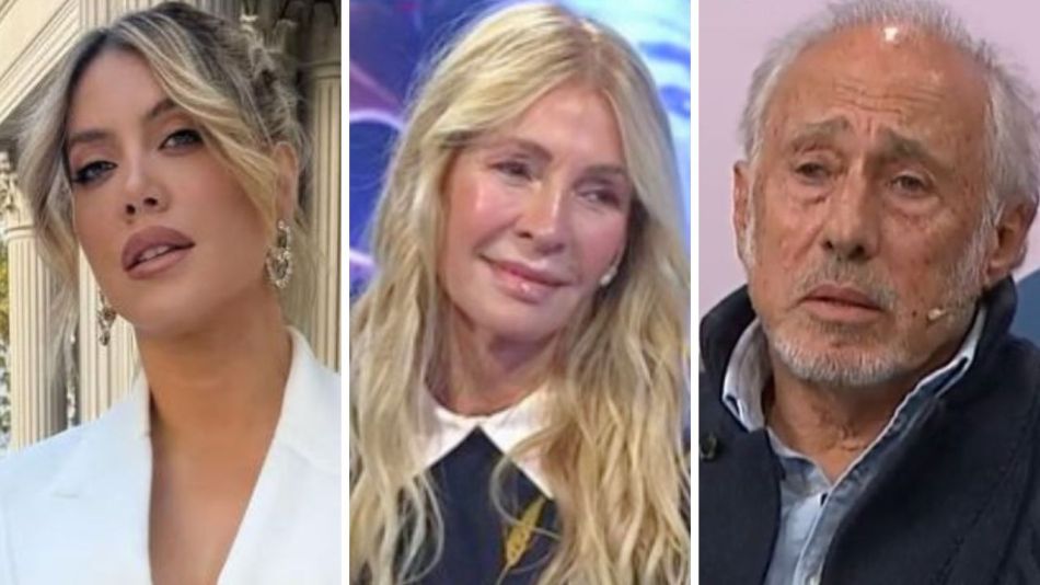 Wanda Nara, Cris Morena y Gustavo Yankelevich