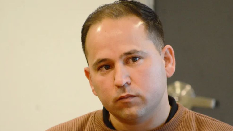 El comisario condenado, Cristian Martín Galván.