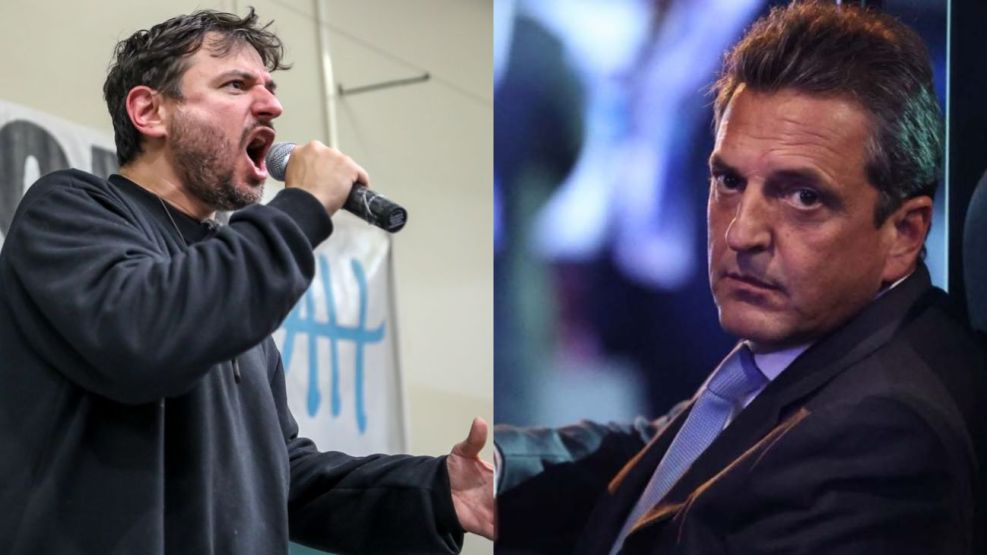 Juan Grabois y Sergio Massa