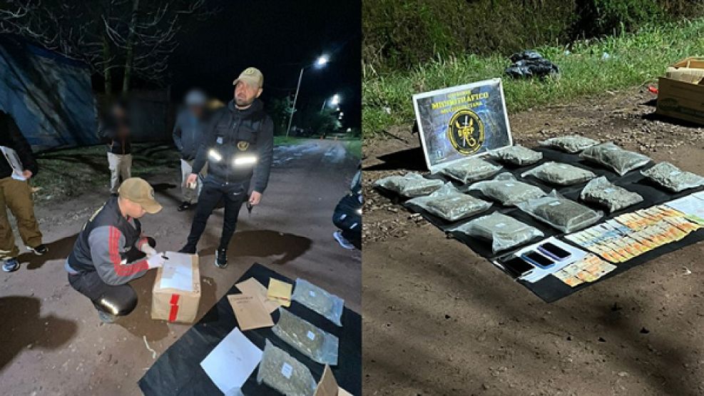 Marihuana secuestrada