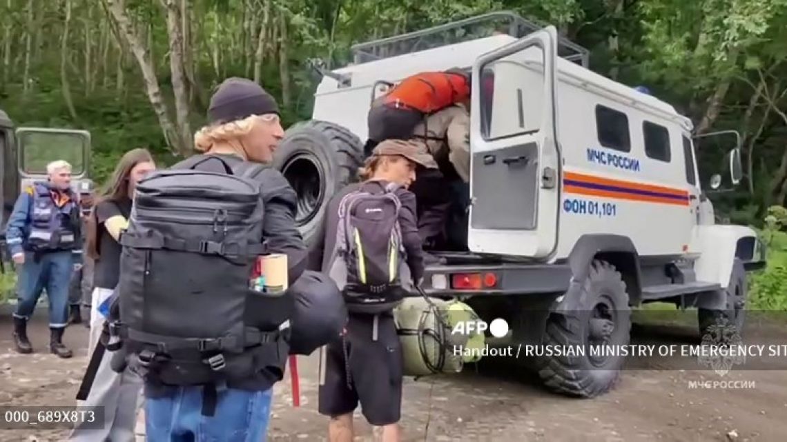 Tsunami caused by quake off Russia