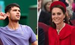 El curioso gesto de Carlos Alcaraz con Kate Middleton