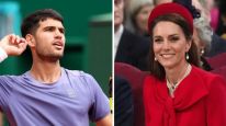 Carlos Alcaraz y Kate Middleton