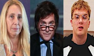 Karina Milei Javier Milei y Hayden Davis 20250730