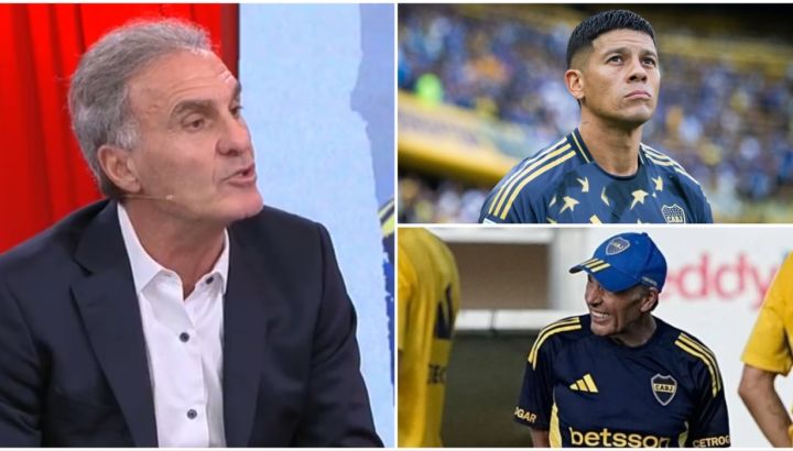 Ruggeri, Marcos Rojo y Miguel Ángel Russo