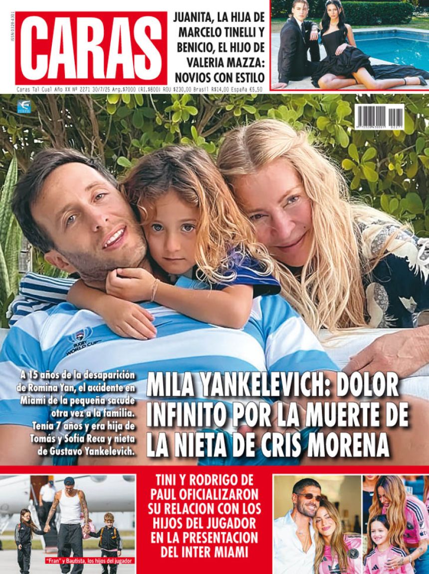 Mila Yankelevich: dolor infinito por la muerte de la nieta de Cris Morena