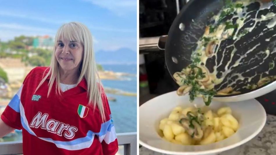 Claudia Villafañe compartió su receta de ñoquis