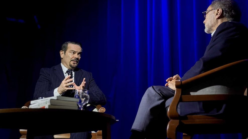 Jorge Arguello con Romain Nadal, embajador de Francia en Argentina 20250730