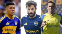 Marcos Rojo, Marcelo Saracchi y Cristián Lema