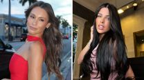 Print y black: duelo de looks tendencias de Pampita y Valentina Cervantes para una divertida noche de chicas