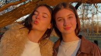 Indiana Cubero y Helena Otamendi matchearon looks rockeros para una divertida noche de primas